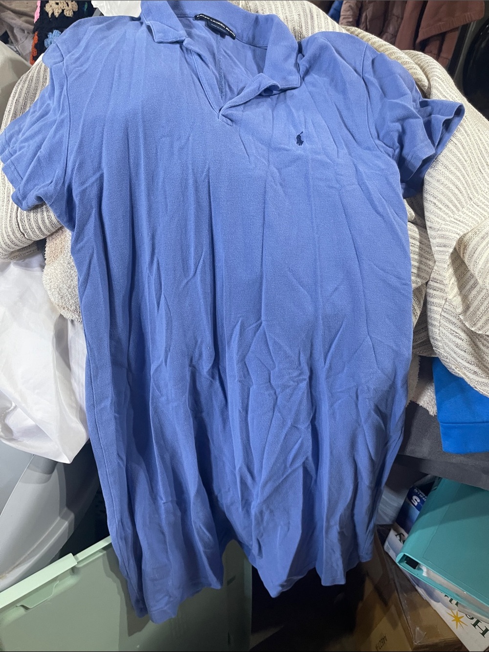 Polo by Ralph Lauren women’s dress Periwinkle Short-Sleeve Polo